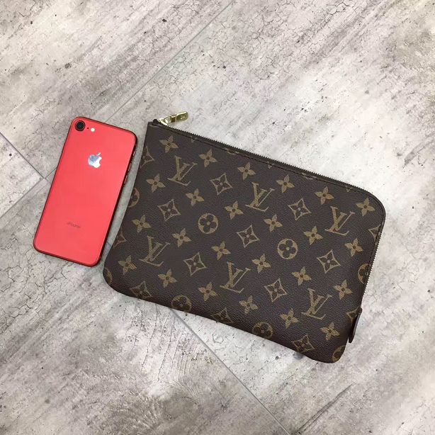 2017 louis vuitton 1:1 original monogram pochette M40420