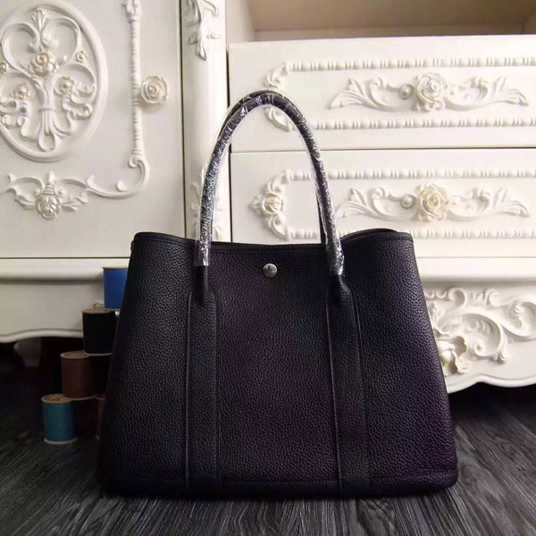 Hermes original calfskin garden party 36 bag G0360 black