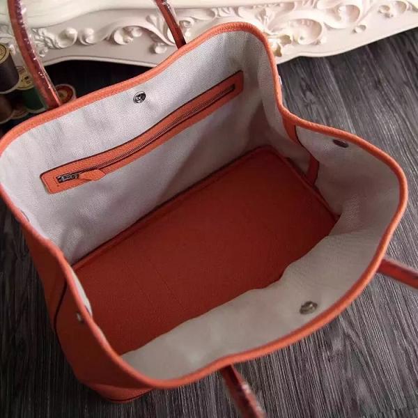 Hermes original calfskin garden party 36 bag G0360 orange