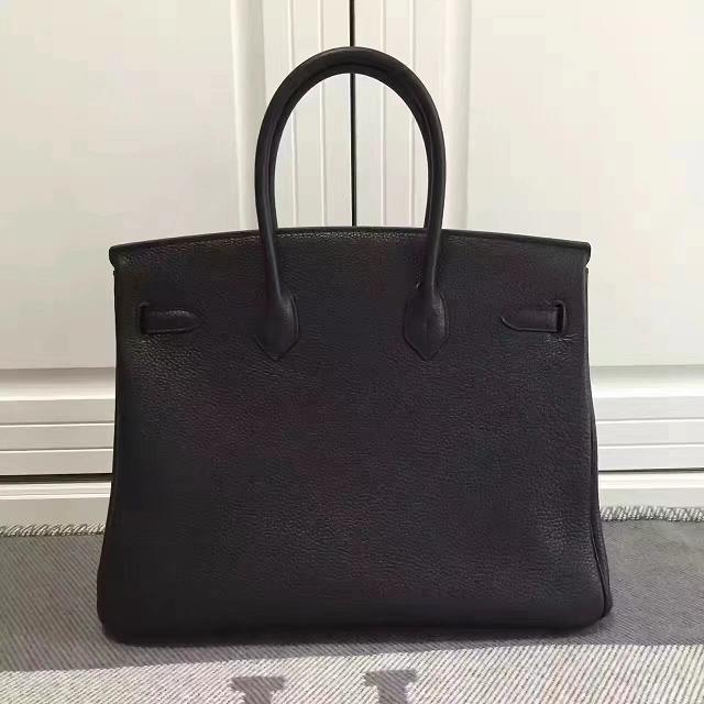 Hermes imported togo leather birkin 35 bag H0035 black