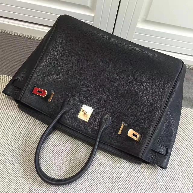 Hermes imported togo leather birkin 35 bag H0035 black