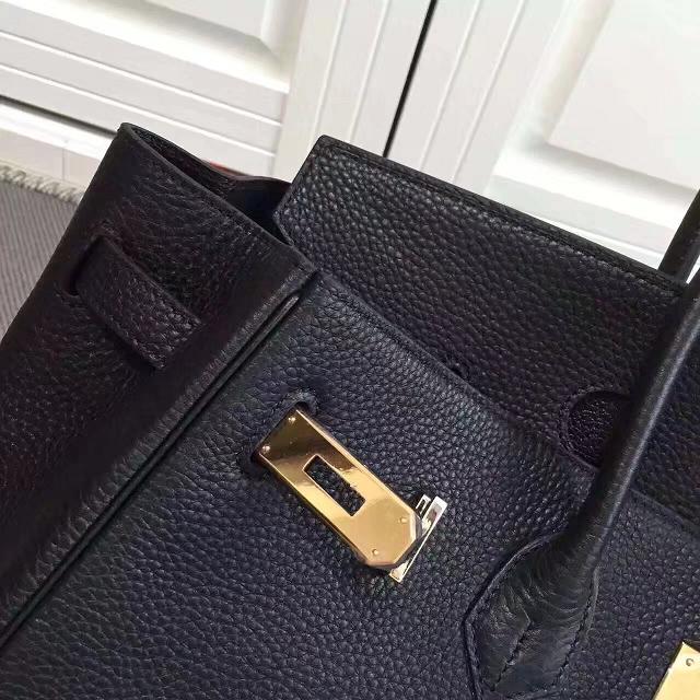 Hermes imported togo leather birkin 35 bag H0035 black