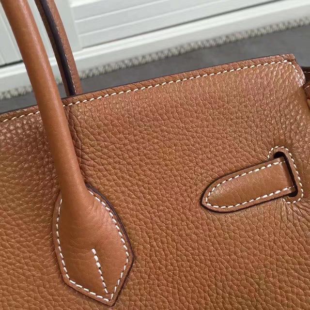 Hermes imported togo leather birkin 35 bag H0035 coffee