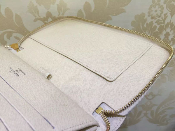 Louis Vuitton top origial damier azur zippy organiser wallet N60012