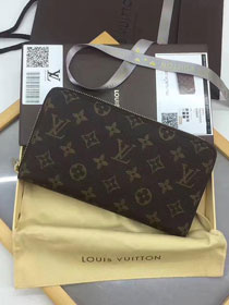 Louis Vuitton top origial monogram canvas zippy organiser wallet M60002