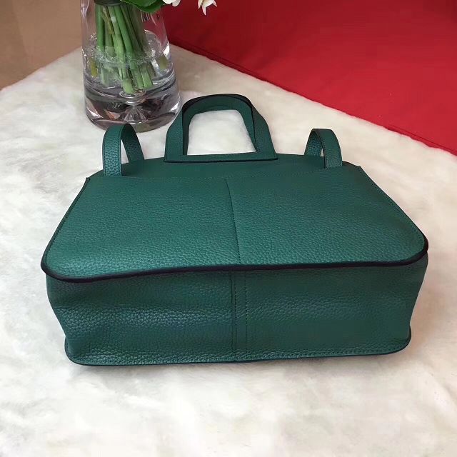 Hermes original togo leather halzan 31 bag H031 olive