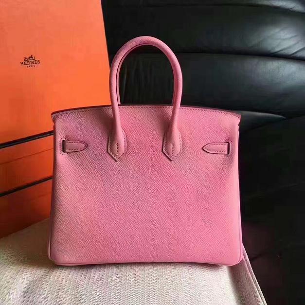 Hermes original epsom leather birkin 30 bag H30 pink