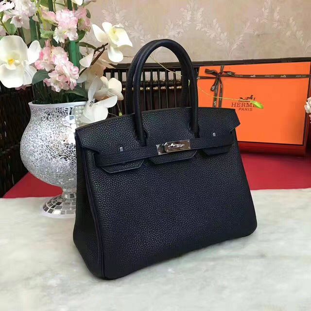 Hermes original togo leather birkin 30 bag H30-1 black