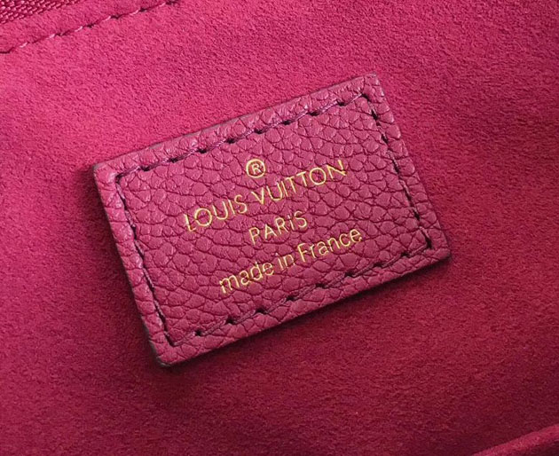 Louis Vuitton original monogram canvas pallas M42810 bordeaux