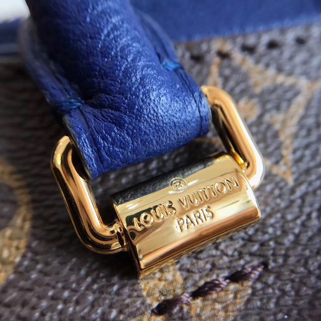 Louis Vuitton original monogram pallas BB M42960 royal blue