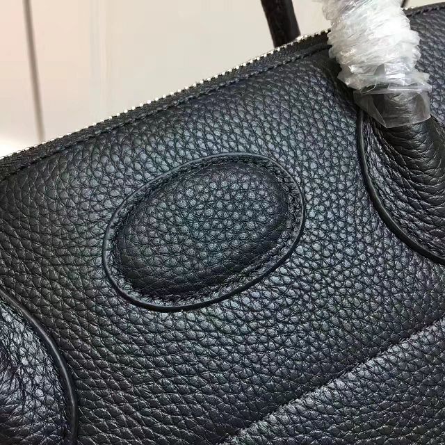 Hermes calfskin small bolide 27 bag B27 black