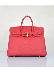 Hermes original epsom leather birkin 30 bag H30 red