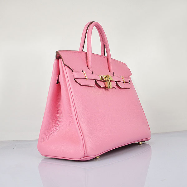Hermes original togo leather birkin 30 bag H30-1 pink
