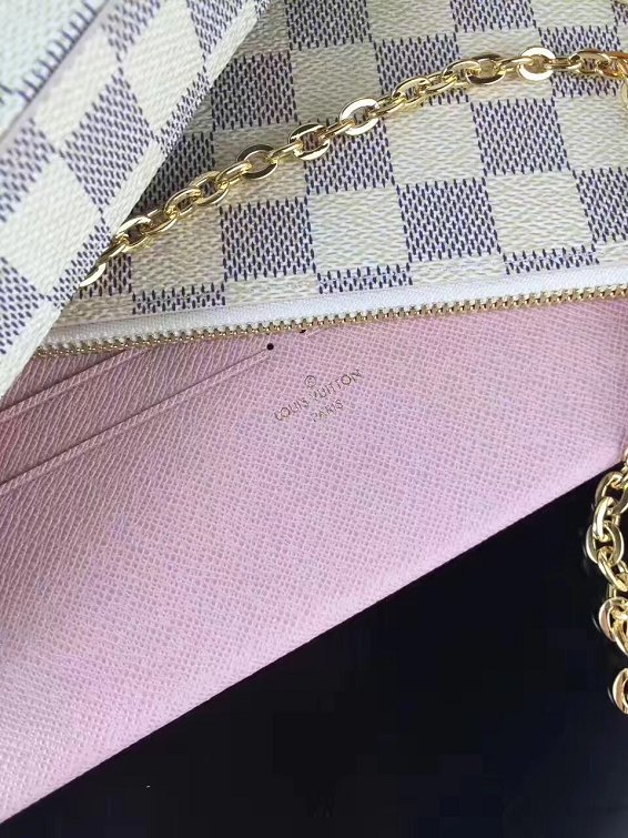 Louis vuitton original damier azur pochette felicie n63106