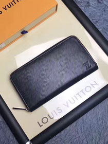 Louis vuitton epi leather zippy wallet M61857 black