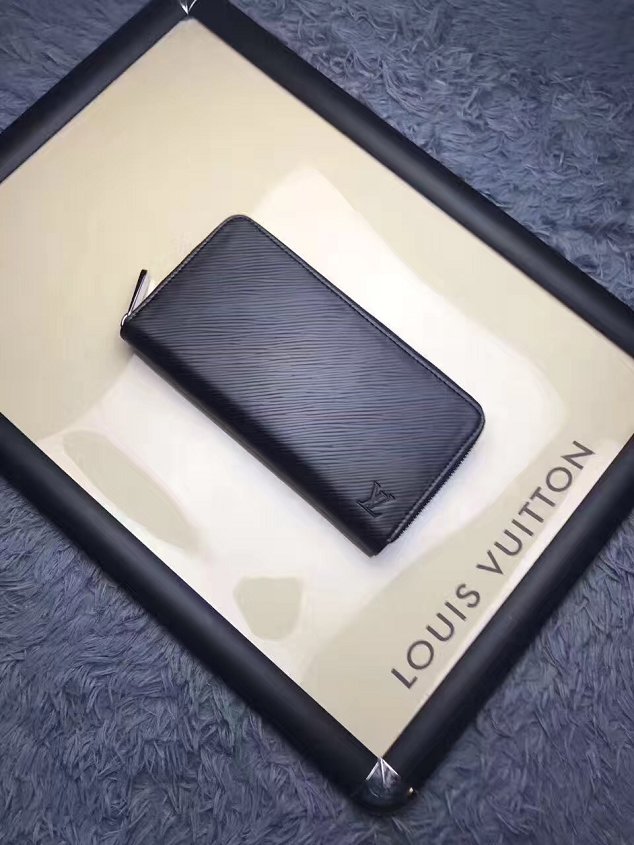 Louis vuitton epi leather zippy wallet M61857 black