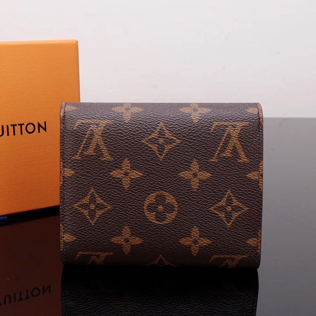 Louis vuitton monogram canvas helene wallet M62037 pink