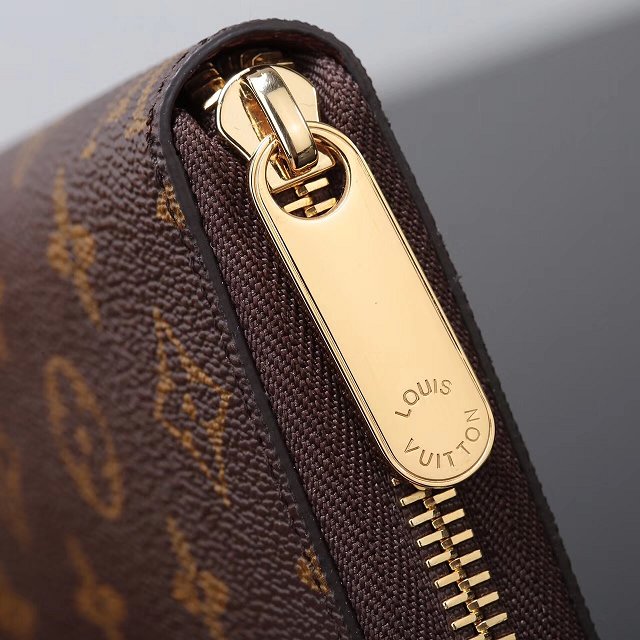 Louis vuitton monogram canvas zippy wallet M60017