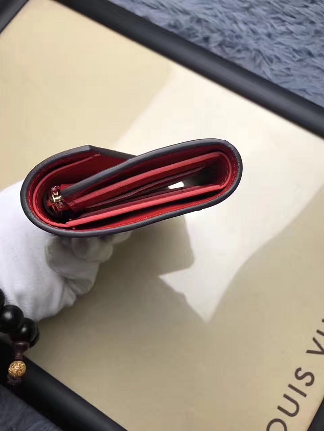 Louis vuitton monogram vernis leather victorine wallet M62429 red