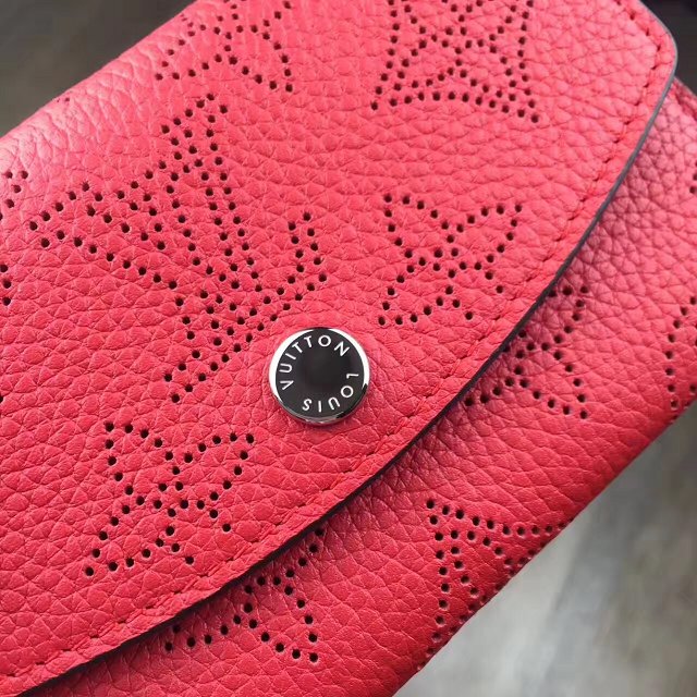 Louis vuitton mahina anae coin purse M64050 red