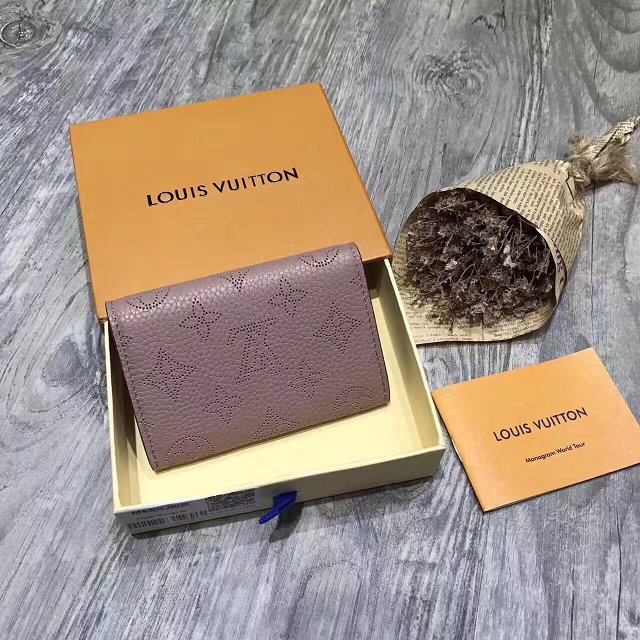 Louis vuitton mahina anae coin purse M64052 coffee