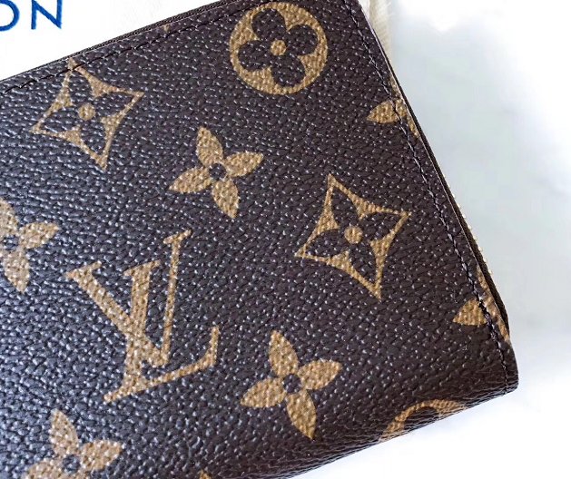 Louis Vuitton monogram canvas Clemence Wallet M64201