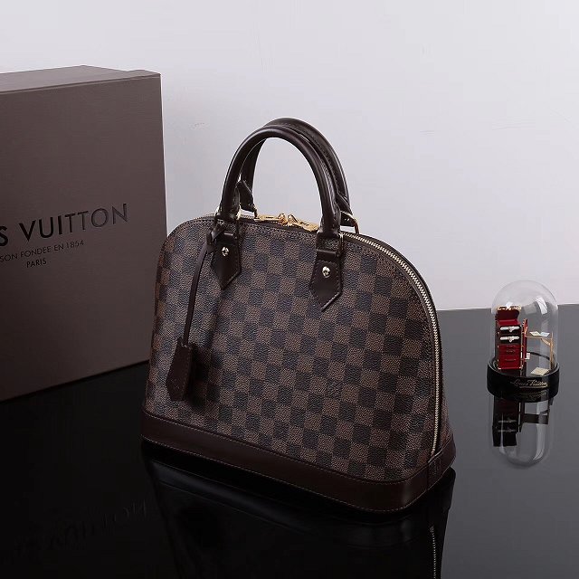 Louis vuitton original damier ebene alma pm N53150