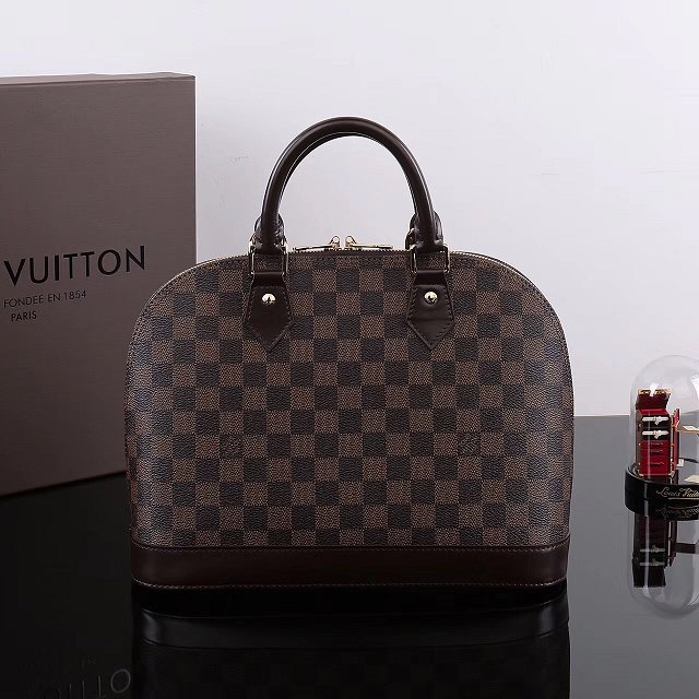 Louis vuitton original damier ebene alma pm N53150