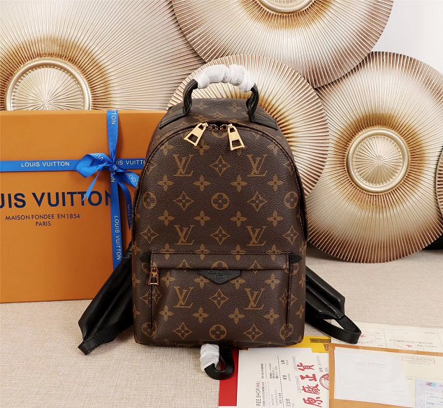 Louis vuitton original monogram palm springs backpack pm M41560