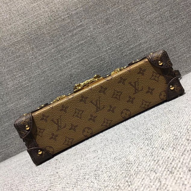 Louis vuitton original monogram reverse petite malle bag M44154