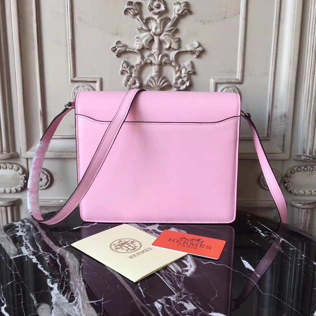 Hermes original swift leather roulis bag R018 pink