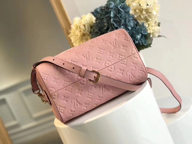 Louis vuitton original monogram empreinte speedy 25 M42401 pink