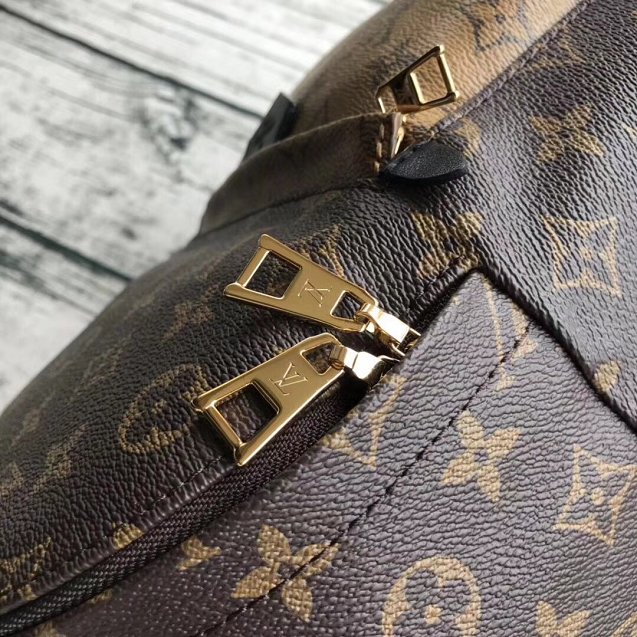 Louis vuitton original monogram reverse palm springs backpack pm M43116