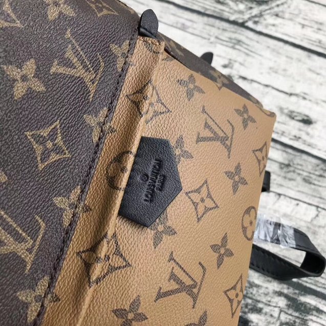 Louis vuitton original monogram reverse palm springs backpack pm M43116