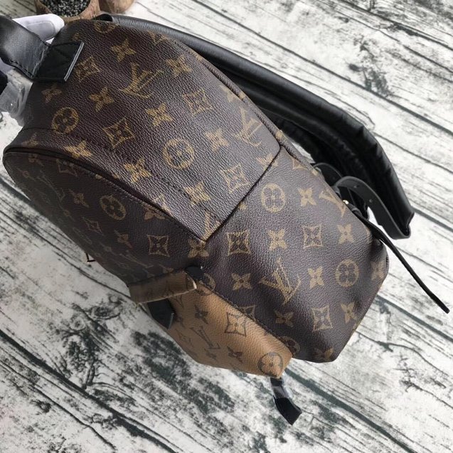 Louis vuitton original monogram reverse palm springs backpack pm M43116