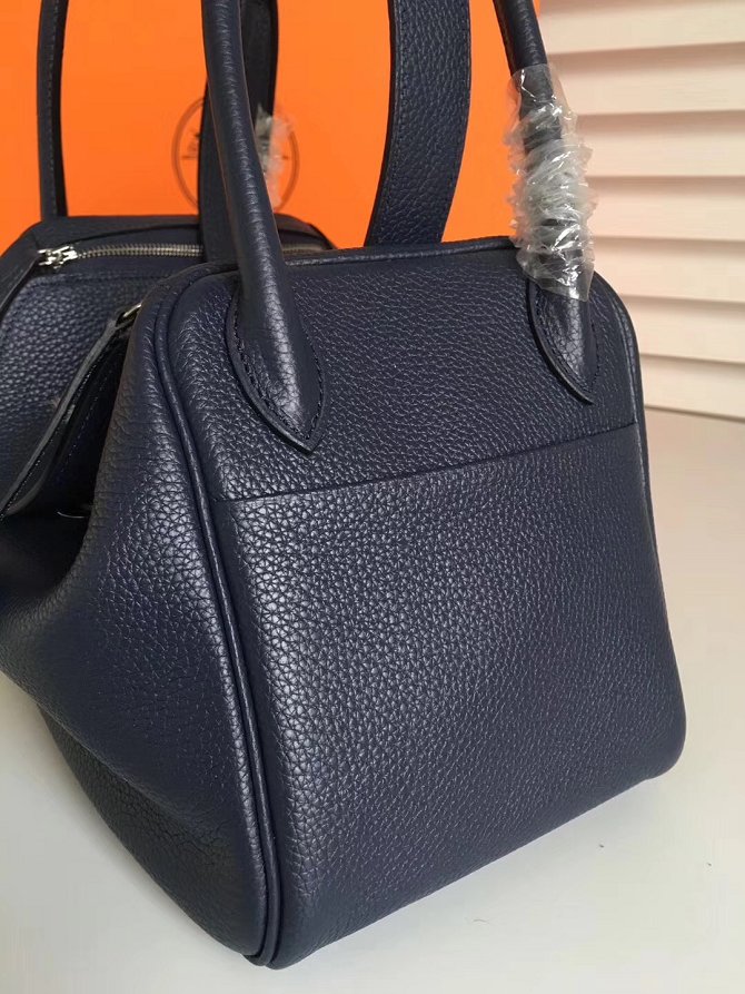 Hermes original togo leather medium lindy 30 bag HL030 black