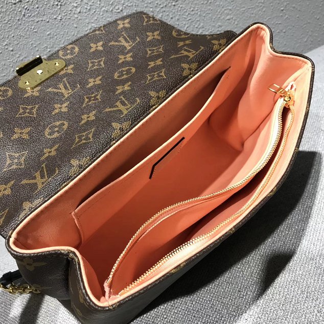 2018 louis vuitton original monogram saint placide M44274 pink