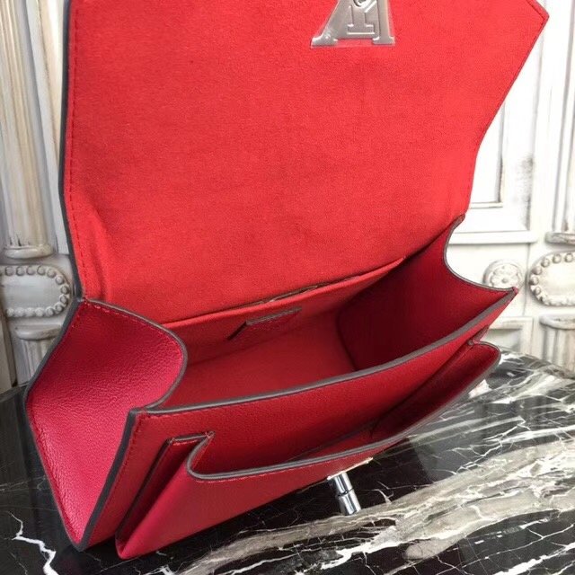 Louis vuitton original calfskin mylockme bb bag M51419 red