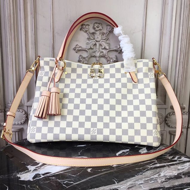 2018 louis vuitton original damier azur lymington N40022