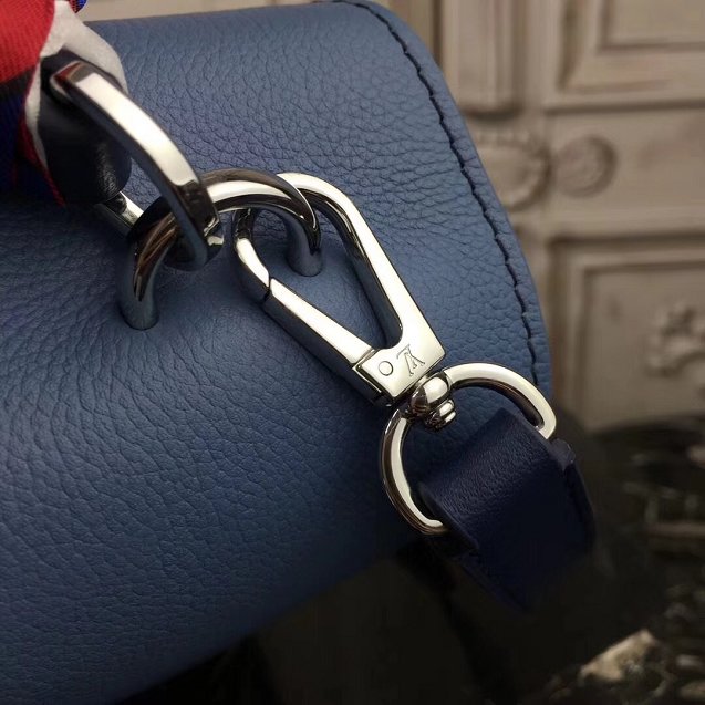Louis vuitton original calfskin my lockme bag M51415 blue