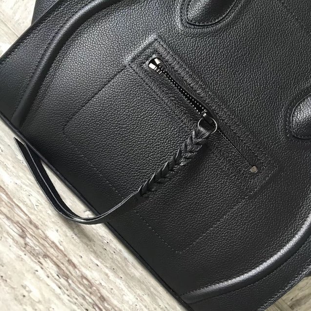 Celine original calfskin luggage phantom bag 9901-2 black