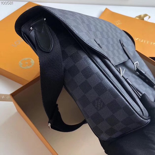 Louis vuitton original damier graphite pchristopher messenger bag n41500