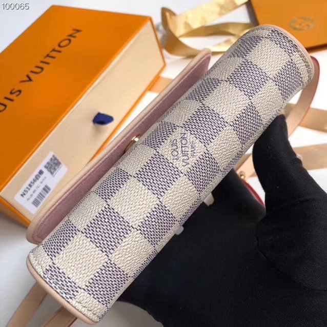 2018 louis vuitton original damier azur small vintage belt bag n51855 