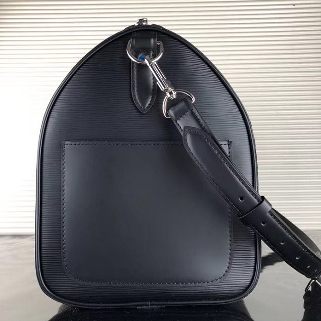 2018 louis vuitton original epi leather keepall 45 M53303 black