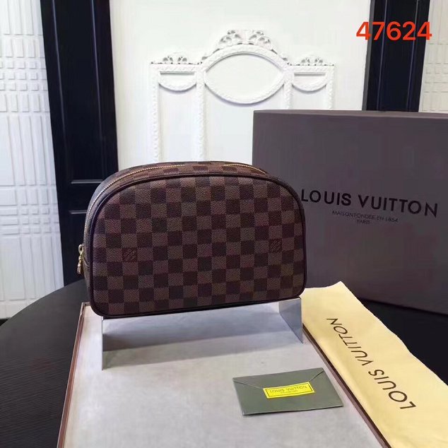 Louis vuitton original damier ebene toiletry kit N47624