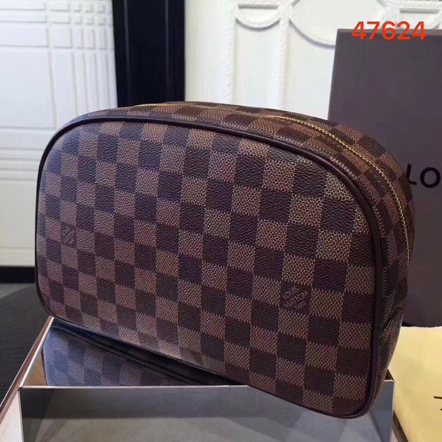 Louis vuitton original damier ebene toiletry kit N47624