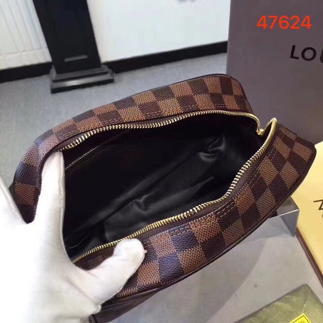 Louis vuitton original damier ebene toiletry kit N47624