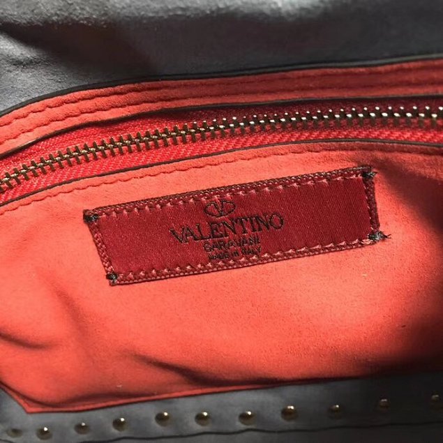 Valentino original lambskin rockstud medium chain bag 0122 light blue