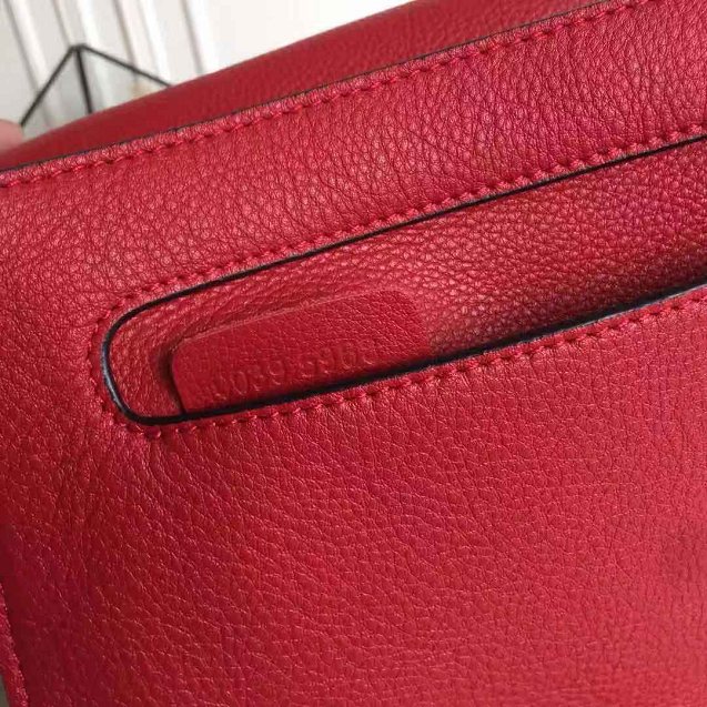 Chloe original calfskin large marcie crossbody saddle bag 2019 red