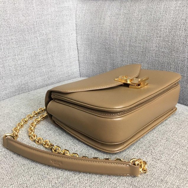 2019 Celine original smooth calfskin medium C bag 187253 apricot